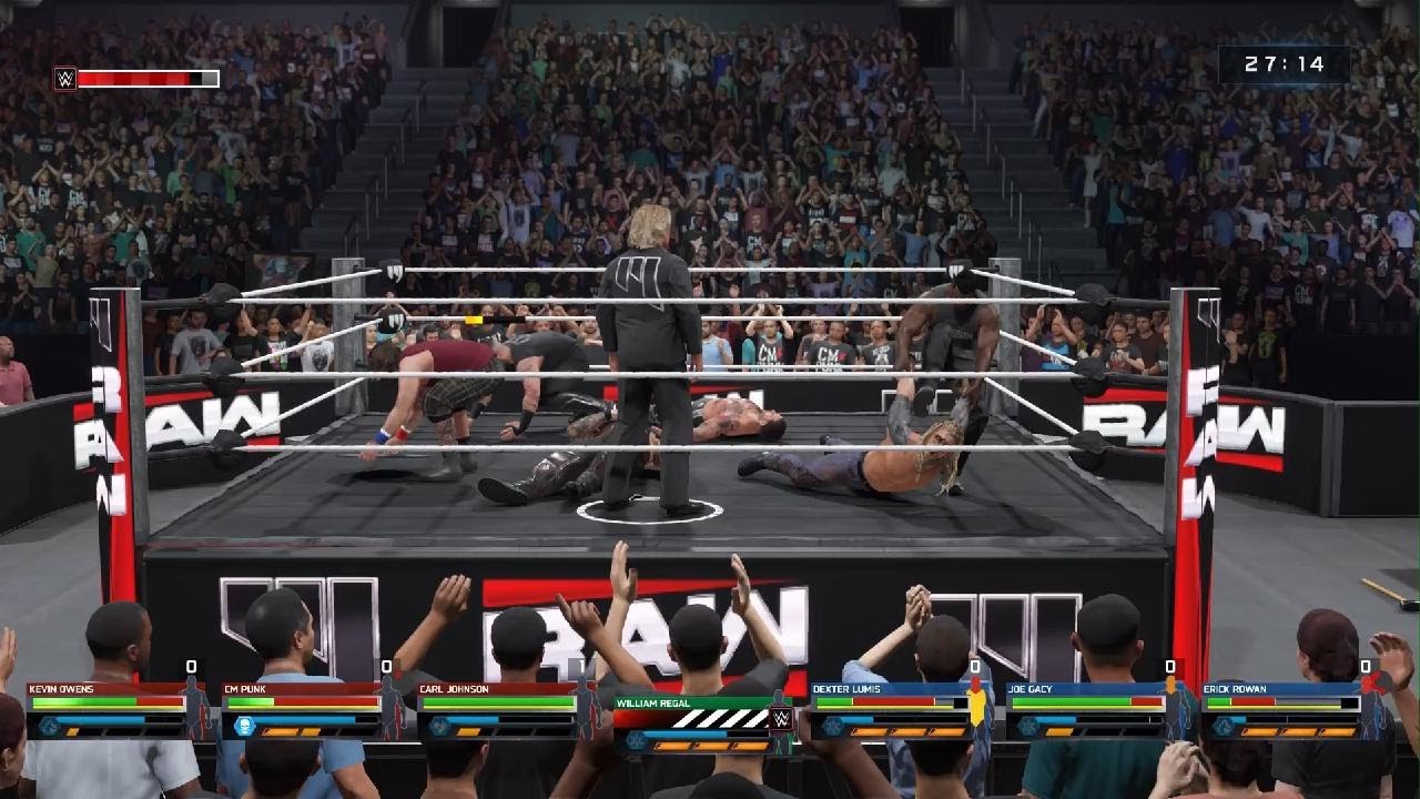 WWE 2K25 Mutiny Vs Howdy's Sick families RAW Iron Man Match