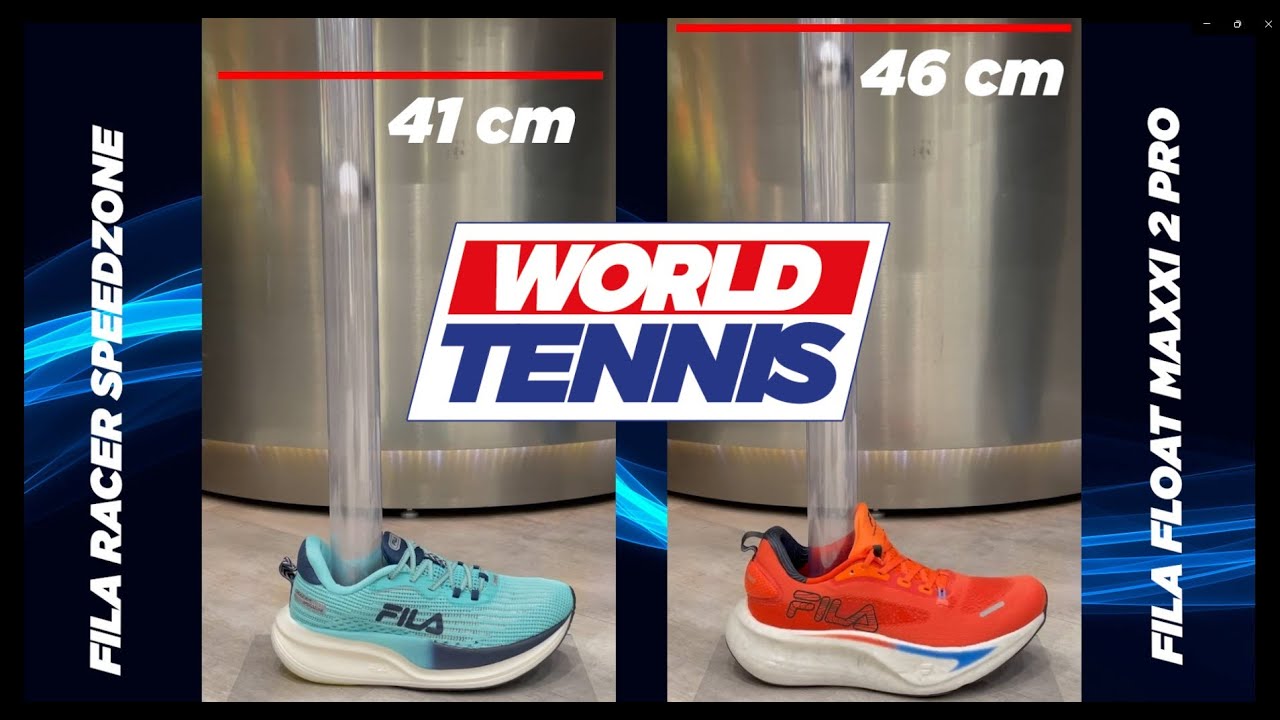Fila FLOAT MAXXI PRO 2 versus Fila RACER SPEEDZONE | World Tennis