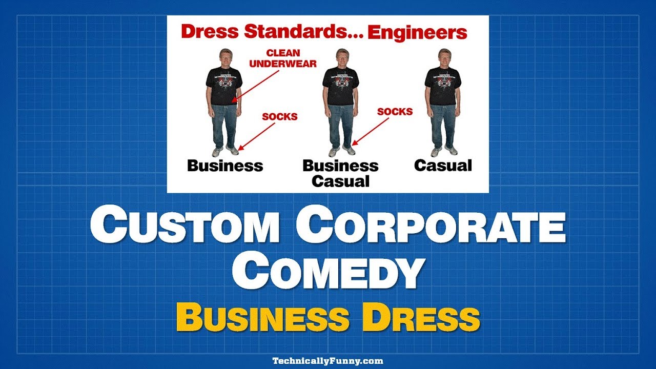 Business Dress (Corporate Comedy Video)