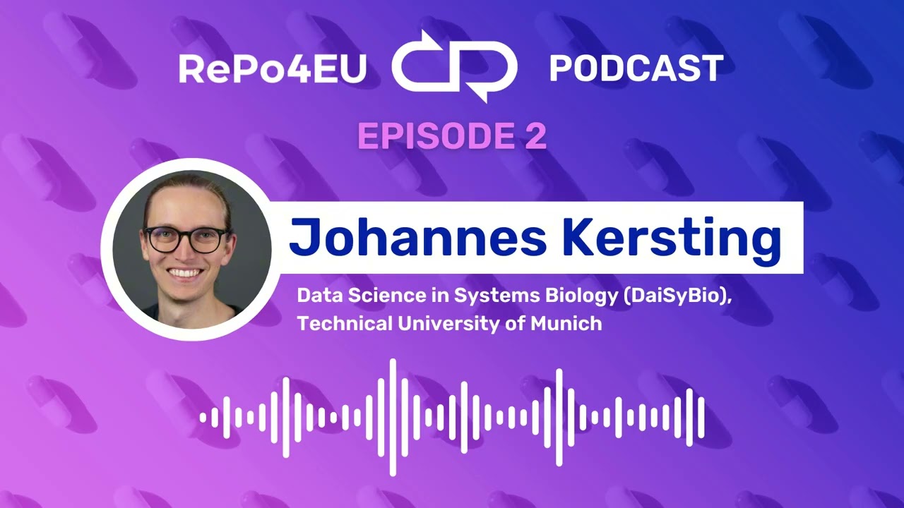 REPO4EU Podcast: Drug Repurposing Next-Gen | S1 E2: Johannes Kersting (Technical University Munich)