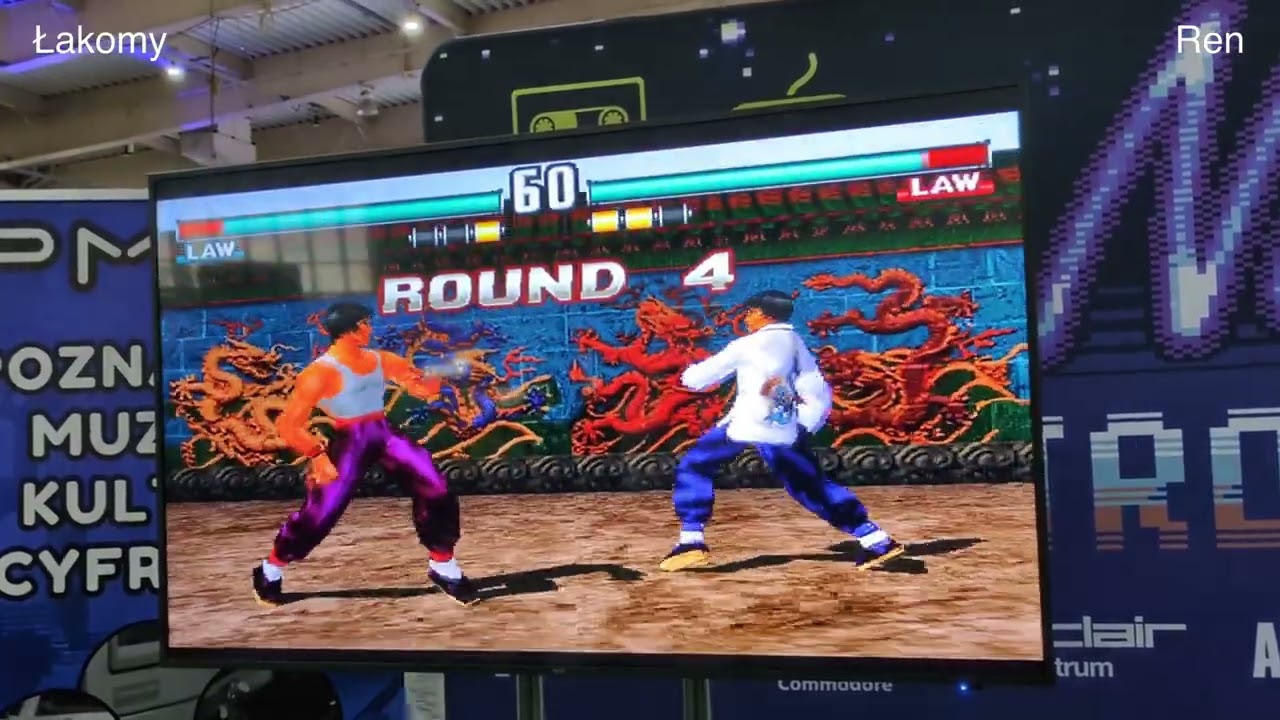 [Finał] (Law) Łakomy vs Ren (Law) - Tekken 3 by Nocne Retro Granie (PGA 2025, turniej offline)