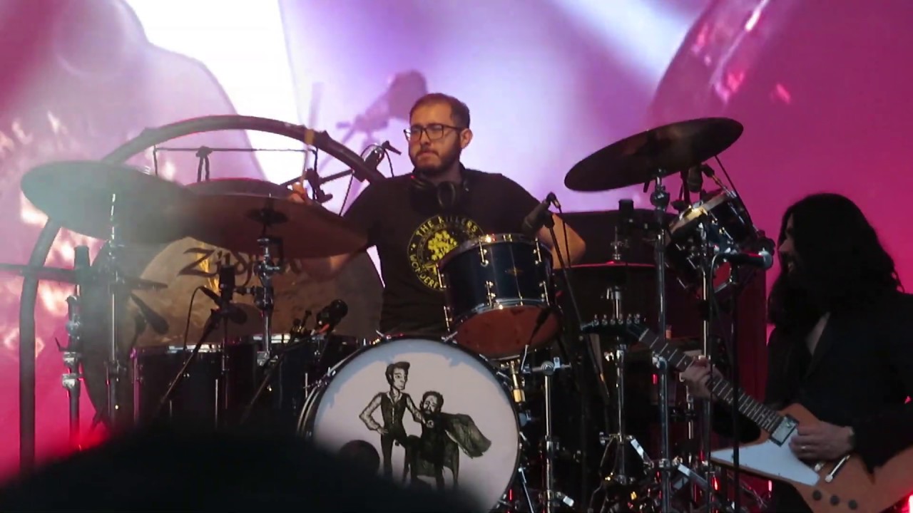 The Killers let fan play drums live with them for For Reasons Unknown!