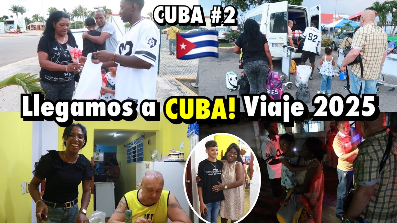 CUBA🇨🇺 VIAJE DESPU&Eacute;S DE 6 A&Ntilde;OS😭 LLEGADA SIN CORRIENTE?💡 MI FAMILIA CONOCE A MI HIJA🥰  | 23 Sep 2025