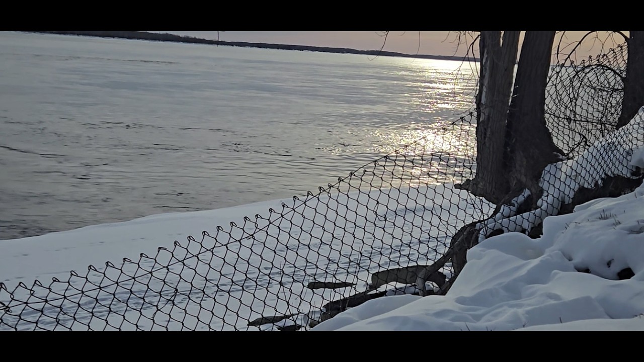 ⭕️  Montréal Lachine Québec Canada En hiver Belle musique Belle nature 