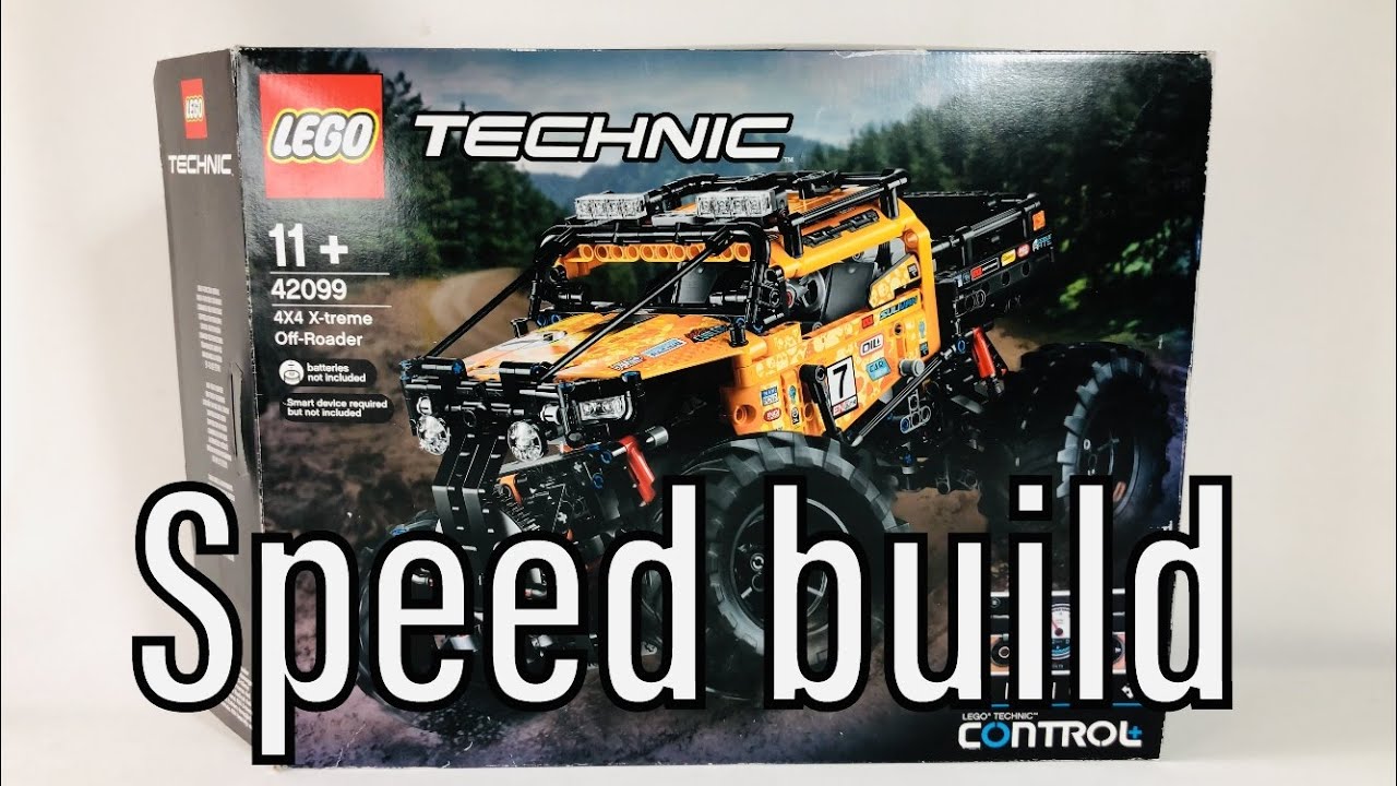 Speed Build Lego Technic 42099 4x4 X-treme Off-Roader
