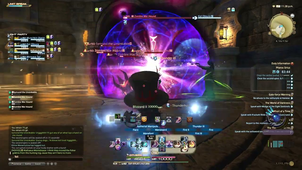 FFXIV - Pharos Sirius  with my friends