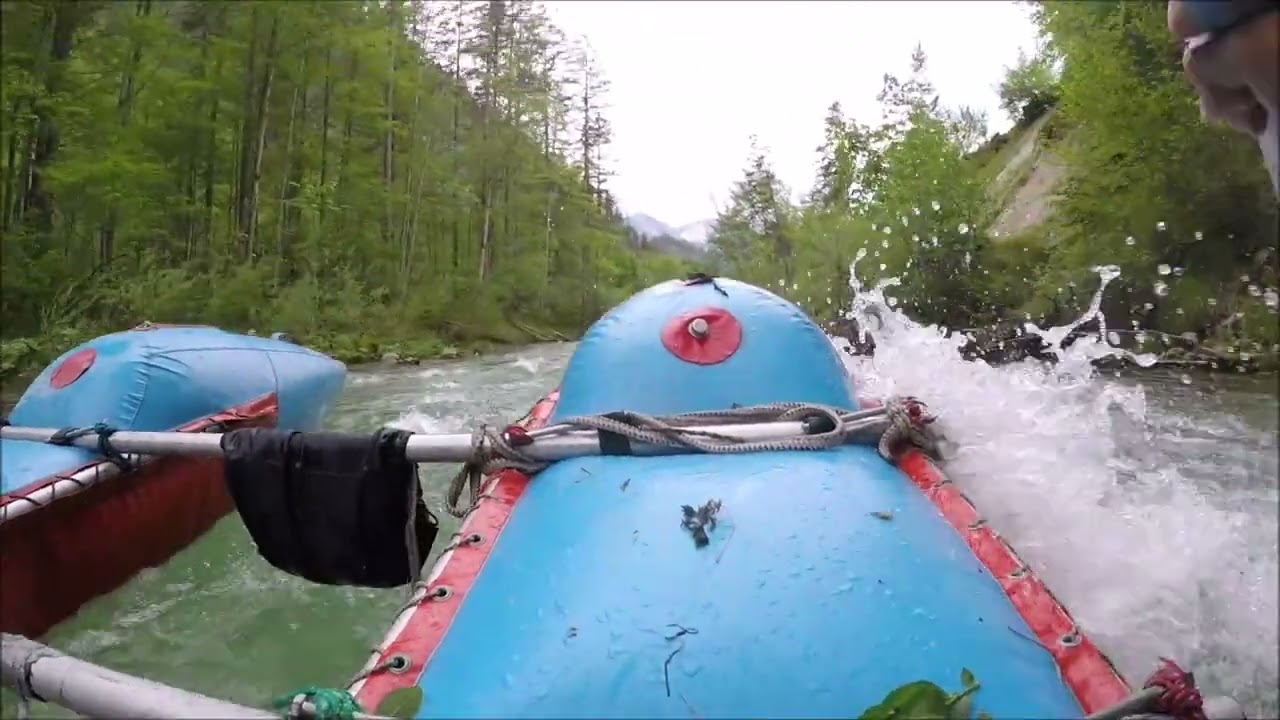 Kayaking Austria Salza river (newbies)
