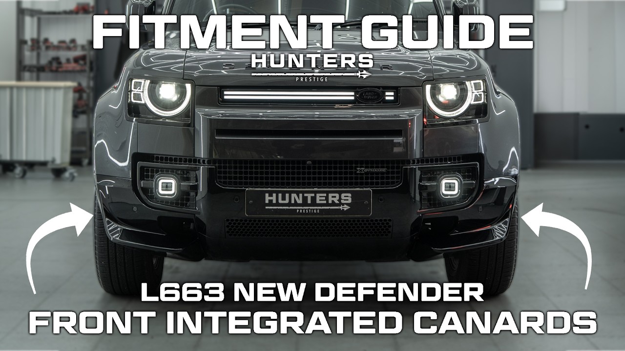 HOW TO FIT: L663 NEW DEFENDER FRONT INTEGRATED CANARDS | FITMENT GUIDE