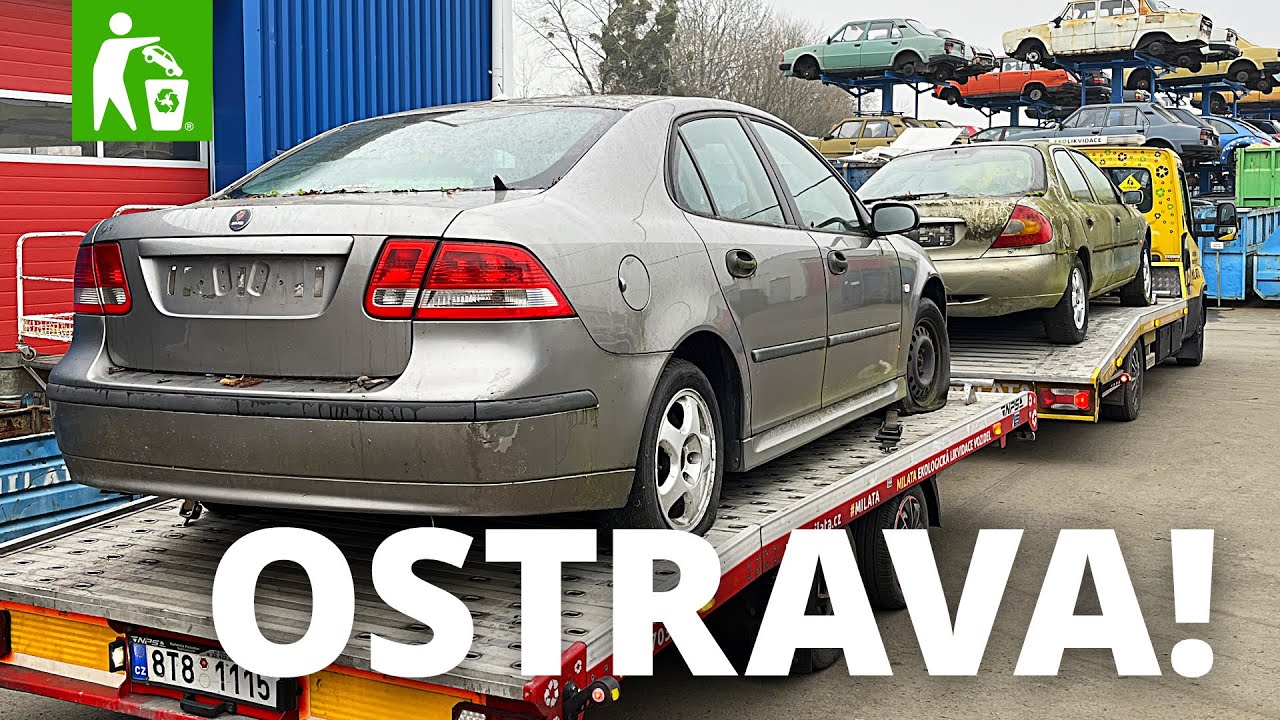 Odtah autovraků pro město OSTRAVA | Ekologická likvidace vozidel MILATA