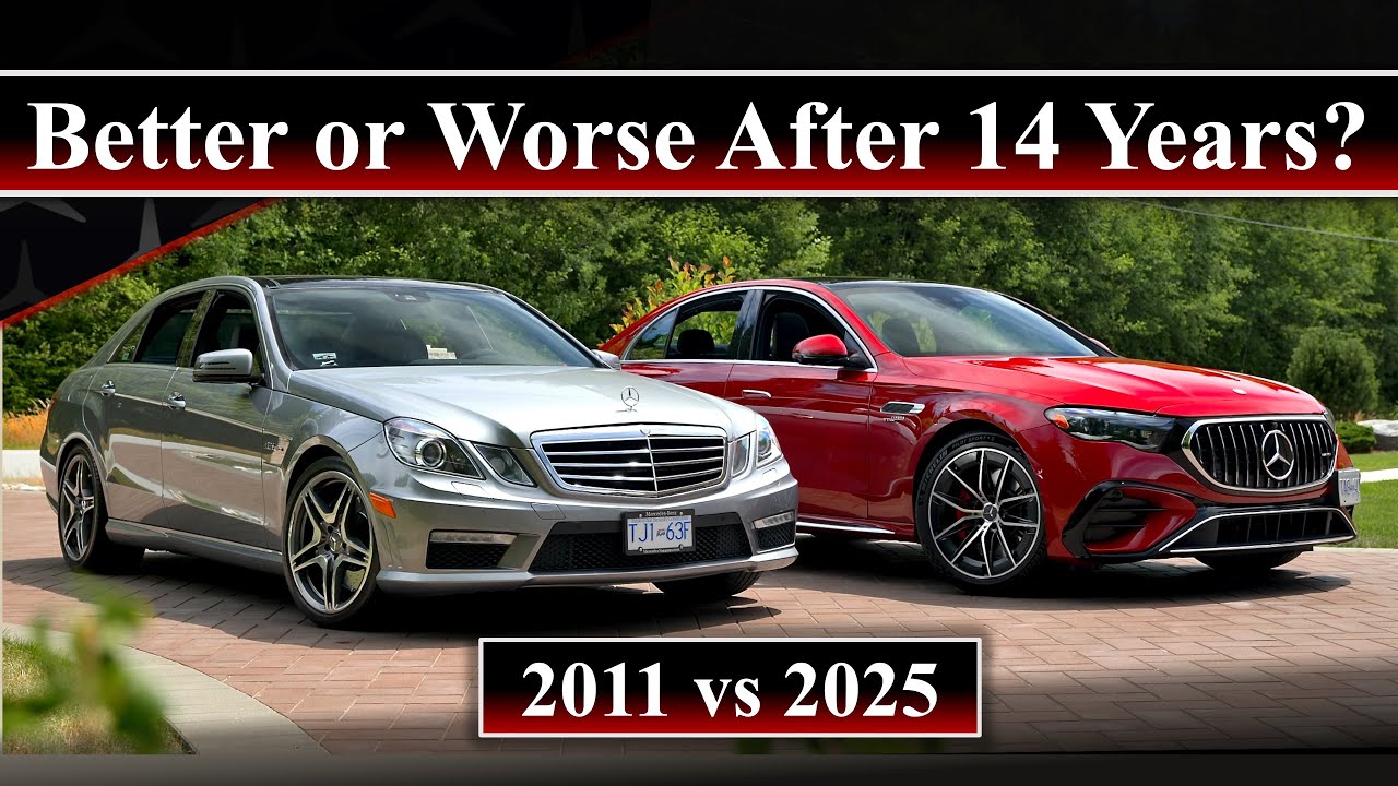 Old vs New AMG Mercedes | W212 vs W214 | E63 vs E53