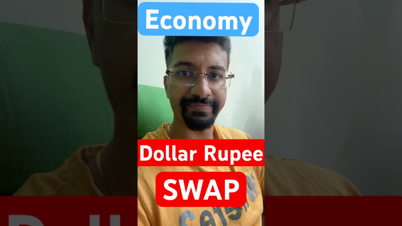 Dollar Rupee Swap #economics #economy