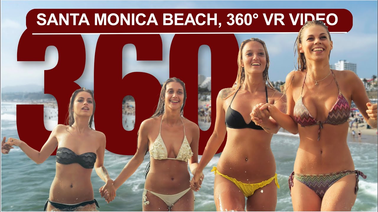 Santa Monica Beach 360° Vr video
