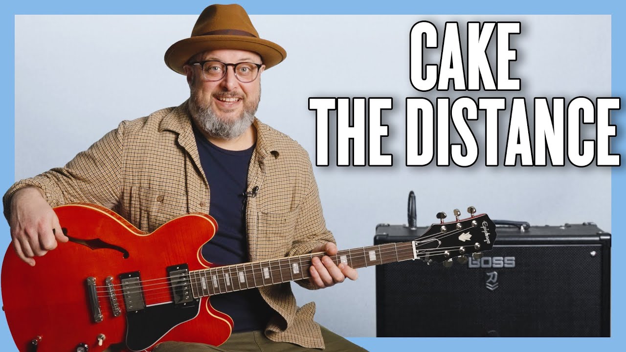 Cake The Distance Guitar Lesson + Tutorial