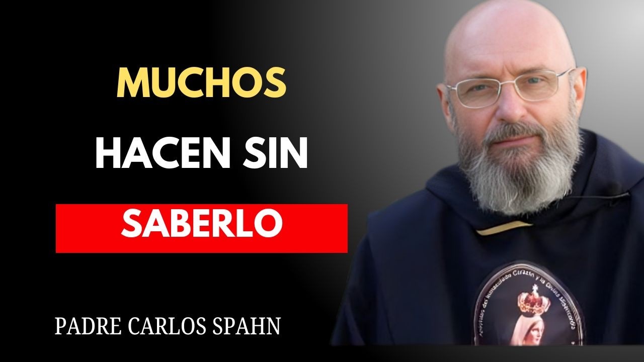 DECIR ESTO ES HACER UN PACTO CON EL DIABLO — MUCHOS LO REPITEN SIN SABERLO - PADRE CARLOS SPAHN
