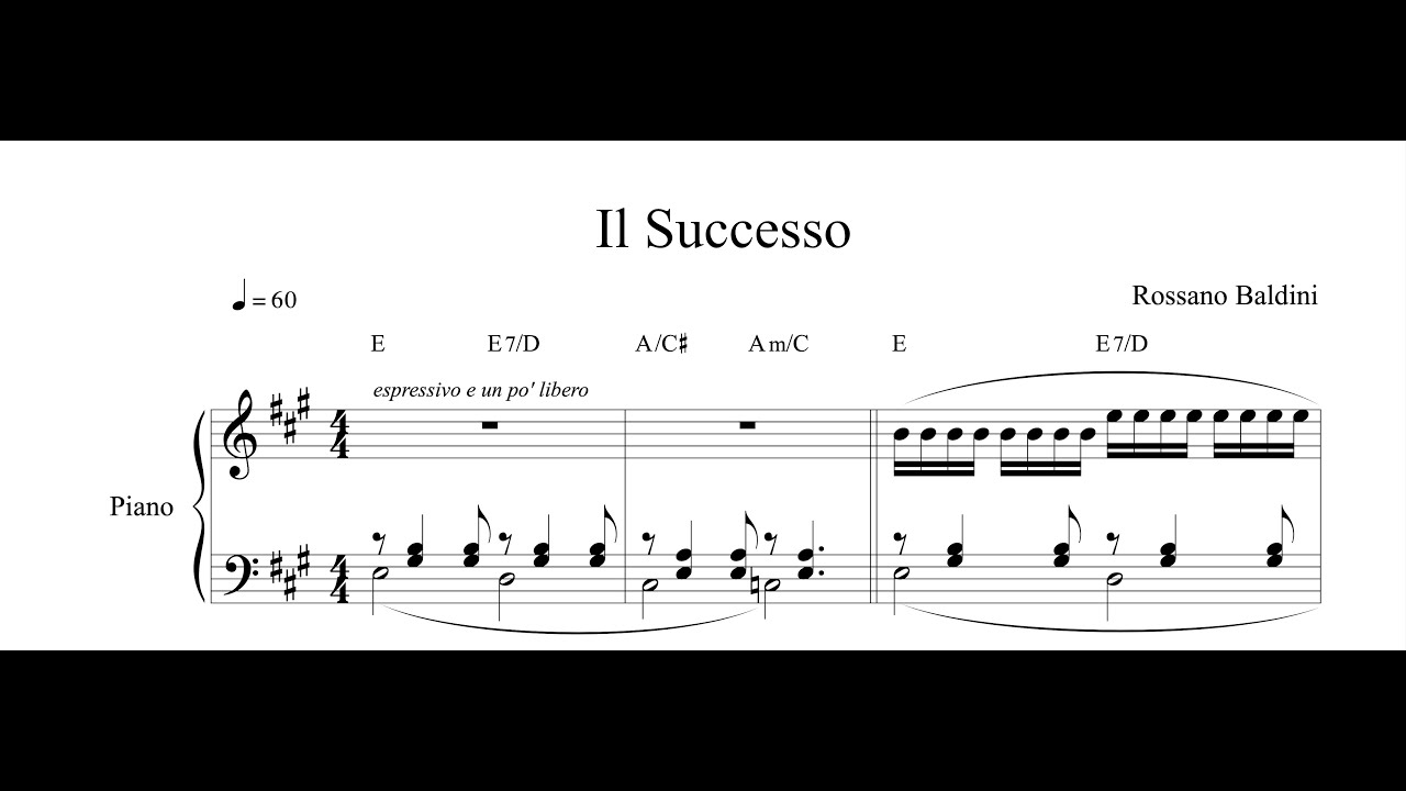 Rossano Baldini - Il Successo
