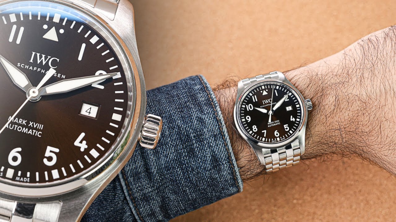 The Dial On This IWC Pilot's Watch Mark XVIII is Awesome