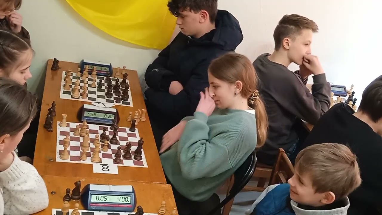 Обидві зівали якість | Чемпіонат Прикарпаття (U14) – 2026 | Рапід | Раунд 4 | Дошка 8-7