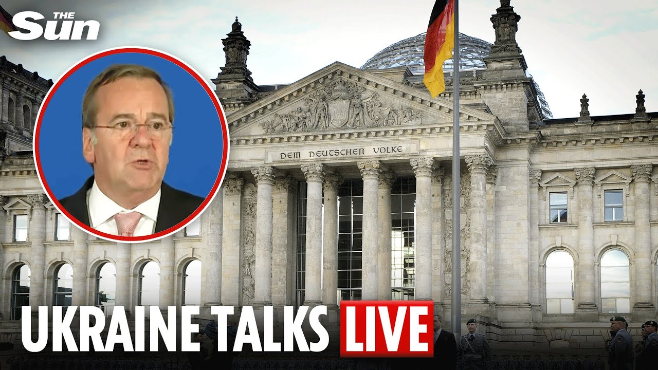 LIVE: Defence ministers discuss Europe and Ukraine security at Berlin meeting