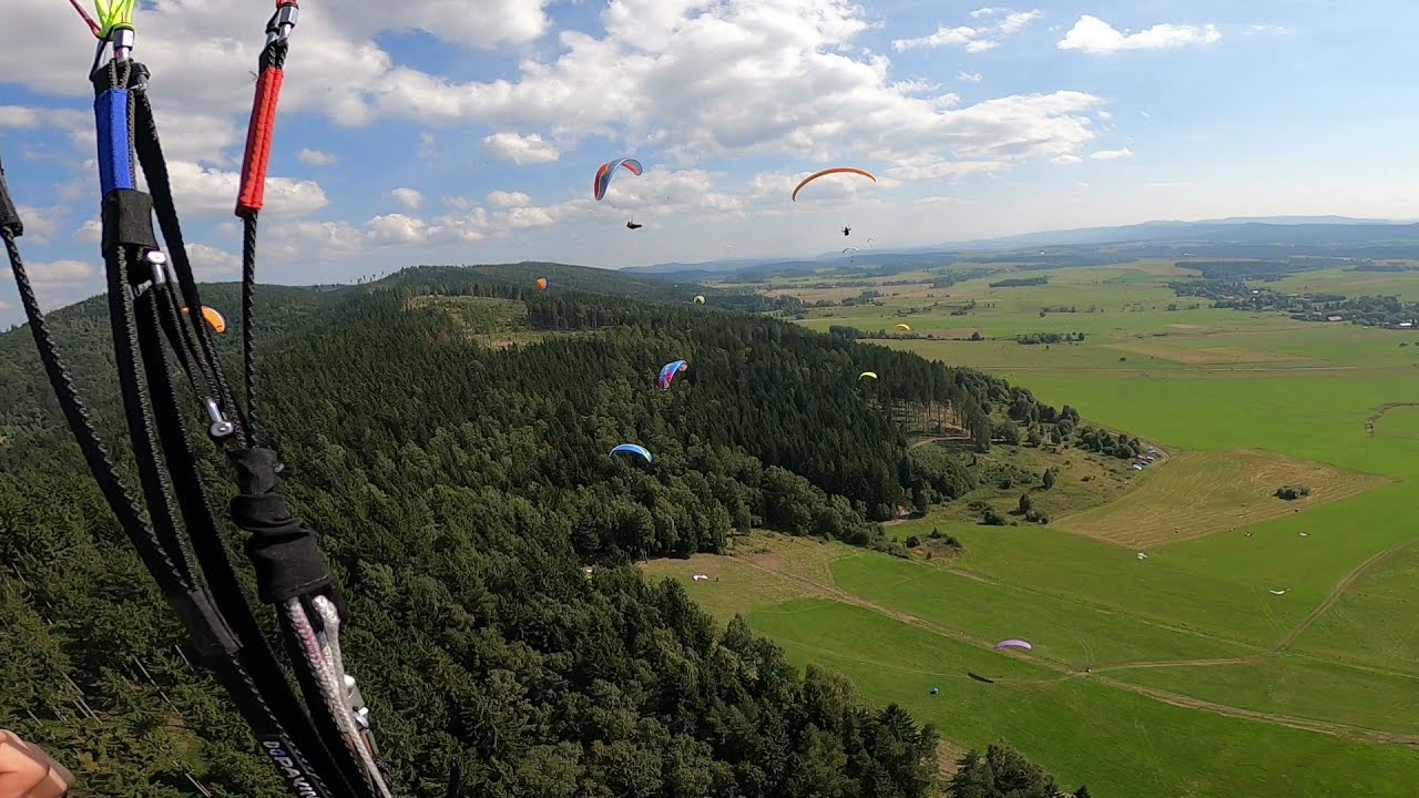 Mieroszów paragliding - super warun 8.09.2021