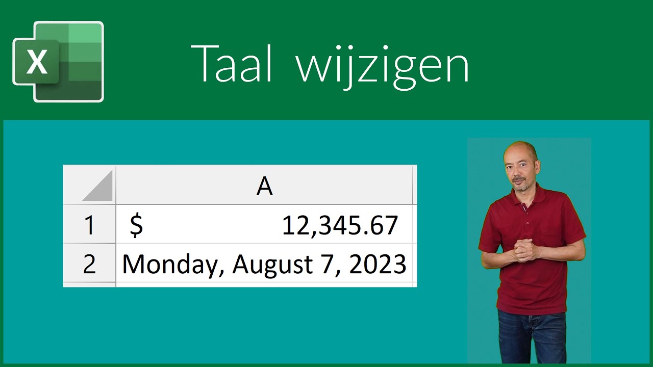 Taal wijzigen