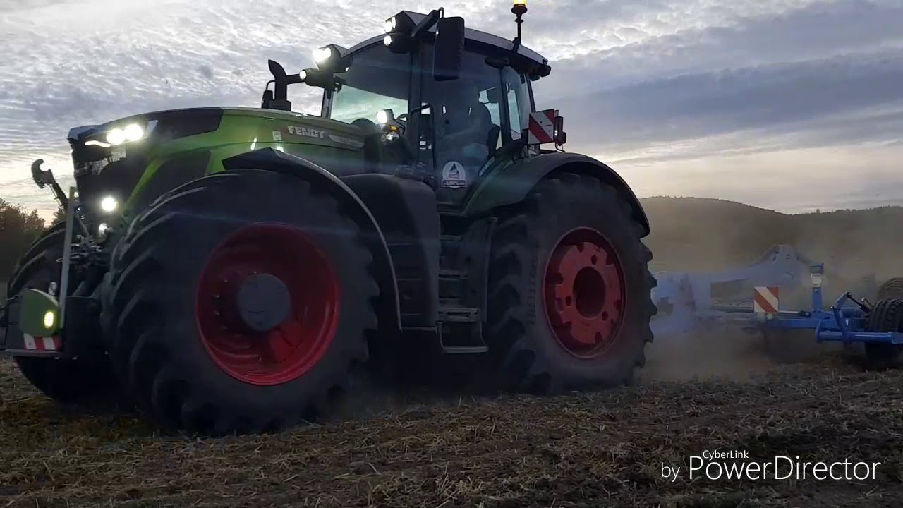 WATCH FENDT 942 mit Lemken Karat 12 Grubber und AGRIbumper Frontgewicht