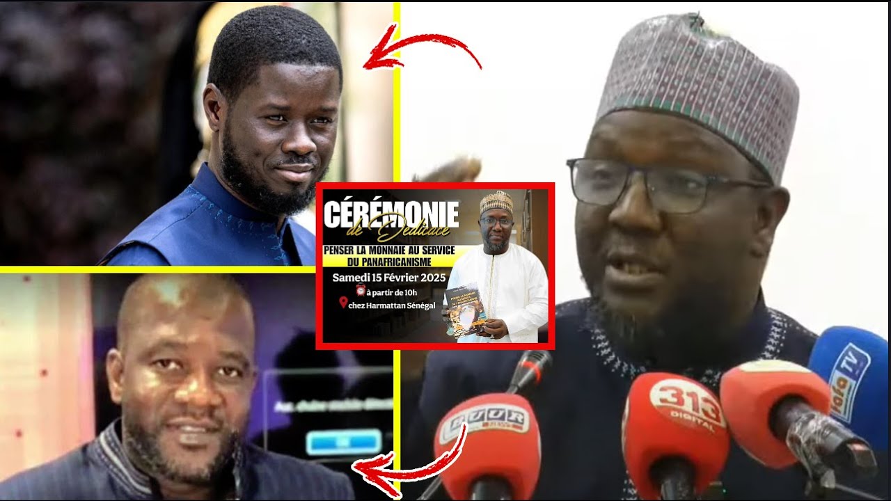Cheikh Oumar Diagne '' Pr Diomaye et Me Babacar Ndiaye sont les premiers lecteurs de ce livre au ..