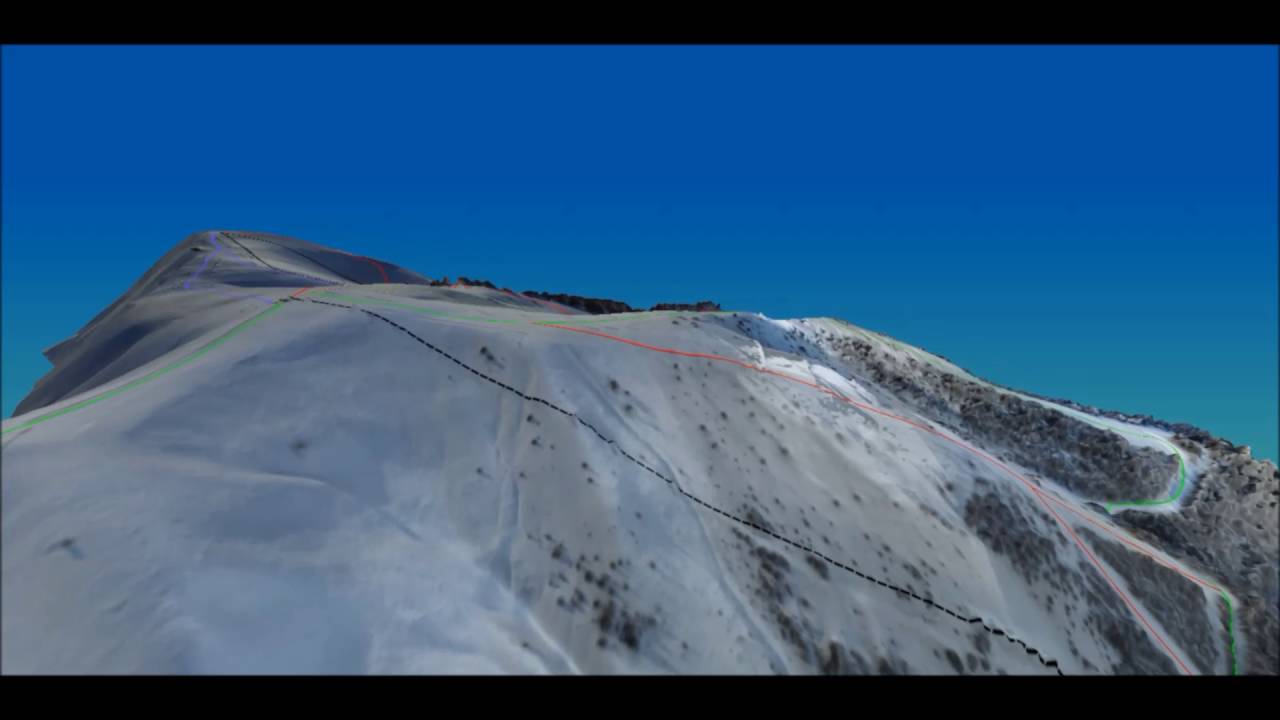 Les stations de ski en 3D