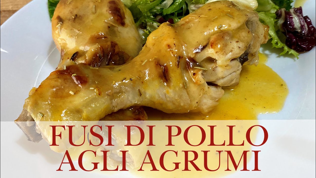 FUSI DI POLLO AGLI AGRUMI DI SICILIA:secondo facilissimo e buonissimo! (Secondo piatto) 2C+K