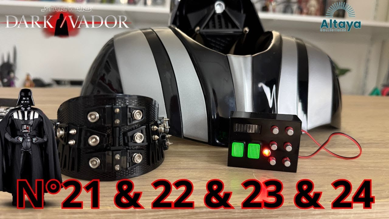 Dark Vador Altaya - Numéro 21 & 22 & 23 & 24