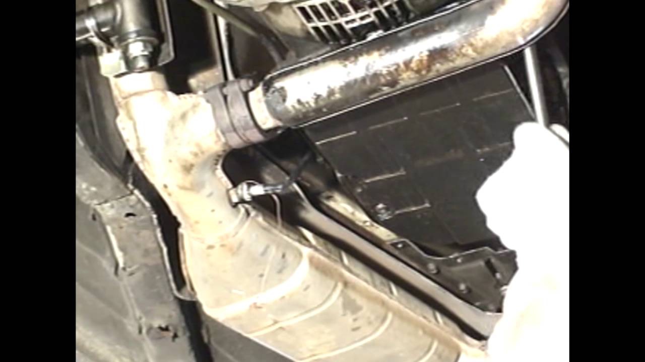 Change transmission fluid in the Mercedes Benz 560SL