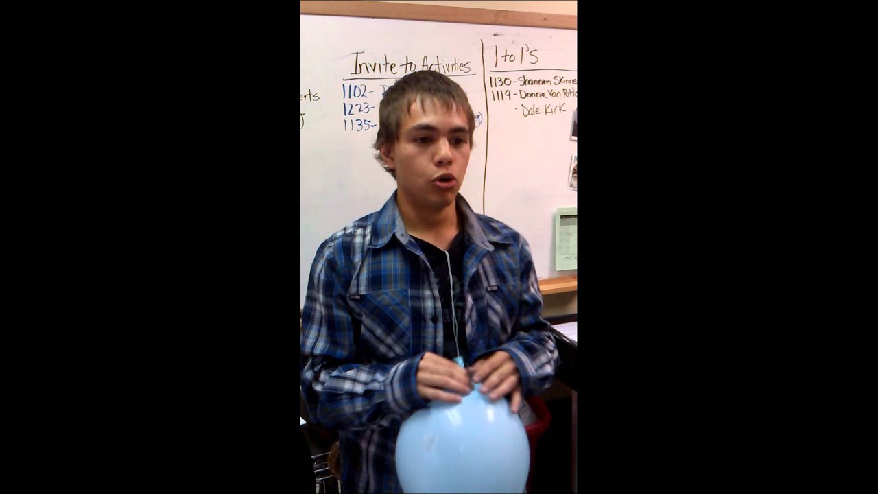 Kid inhales too much helium