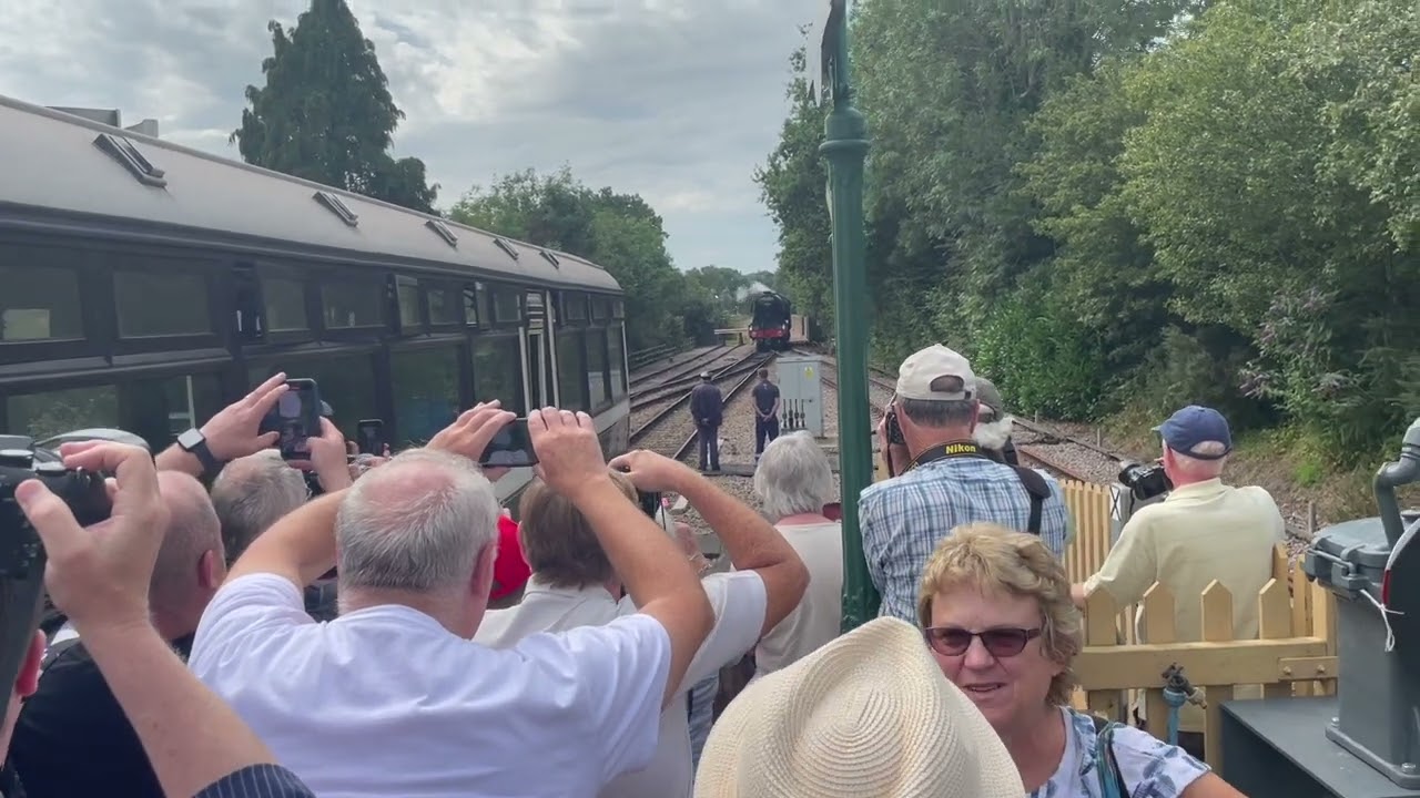 The Flying Scotsman on the Bluebell Railway
