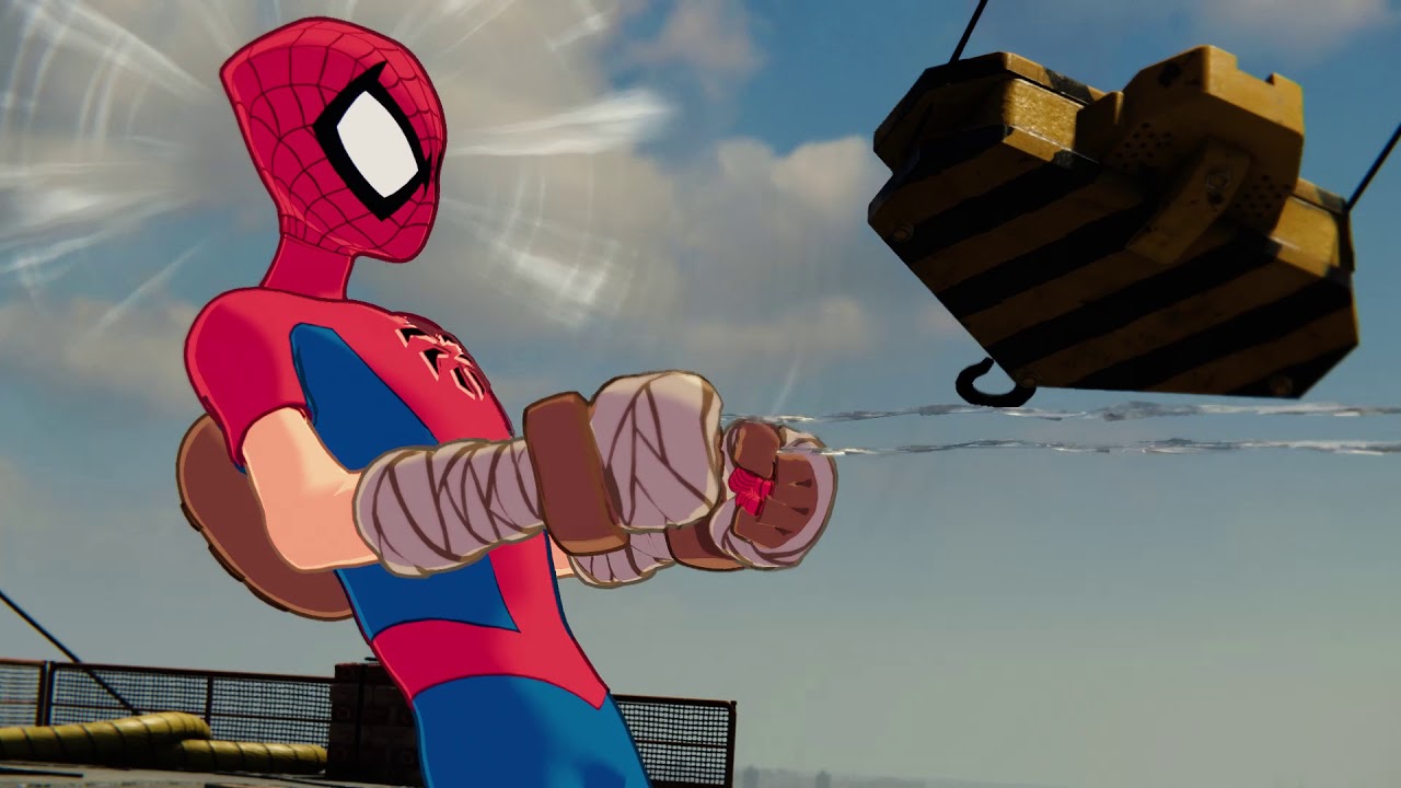 Recreating Epic Helicopter Chase In Spider Clan Suit - Spider Man Ps4