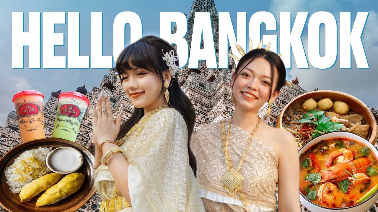 VLOG #9: LẦN ĐẦU XUẤT NGOẠI C&Ugrave;NG CHỊ HAI - HELLO BANGKOK