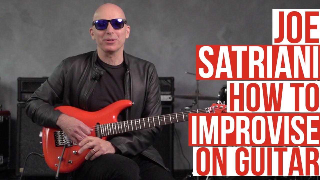 Joe Satriani Guitar Lesson - Using Different Styles to Improvise