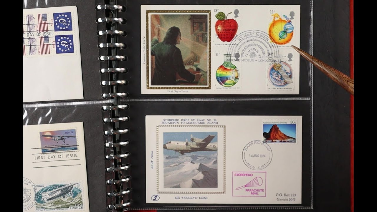 Colorano Silk First Day Cover Album