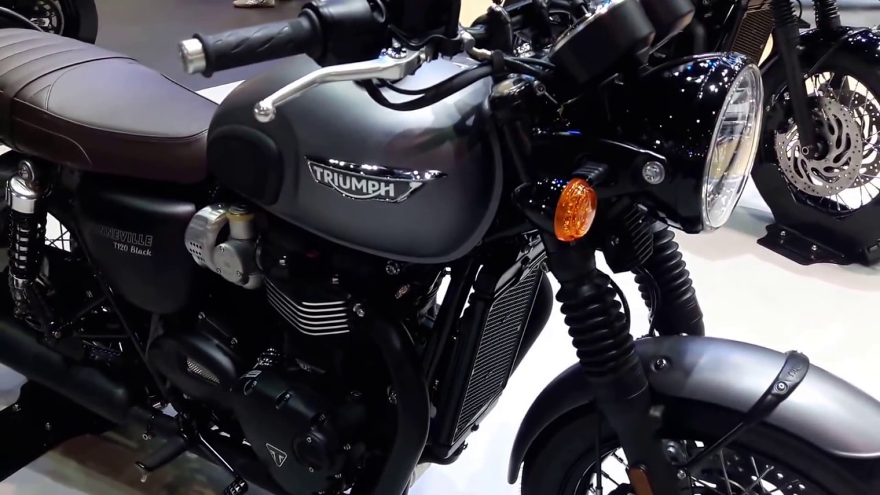 Triumph Bonneville T120 black