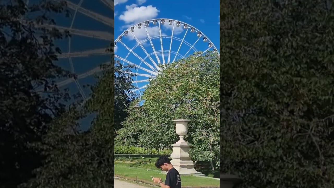 😍Louvre Paris The Tuileries Garden 