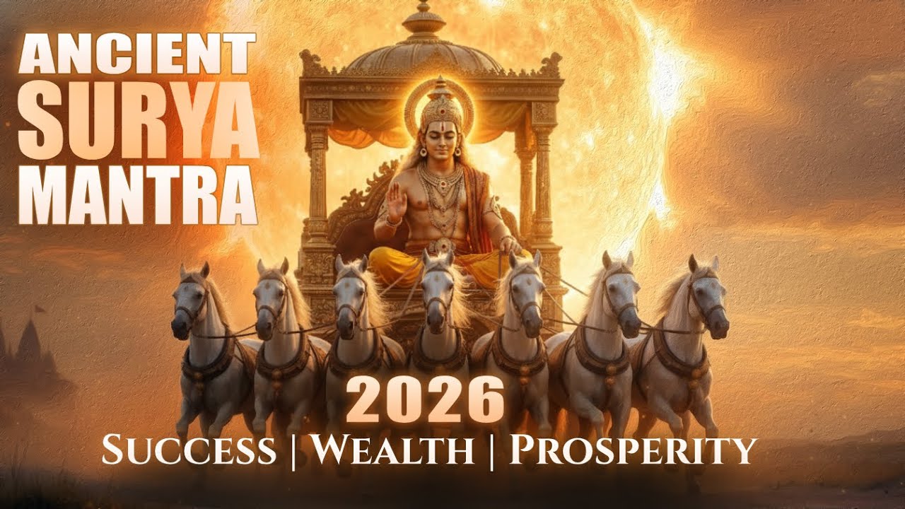 2026 Powerful Surya Mantra for Success & Wealth | Remove Obstacles ☀️ Morning Prayer सूर्य देव मंत्र