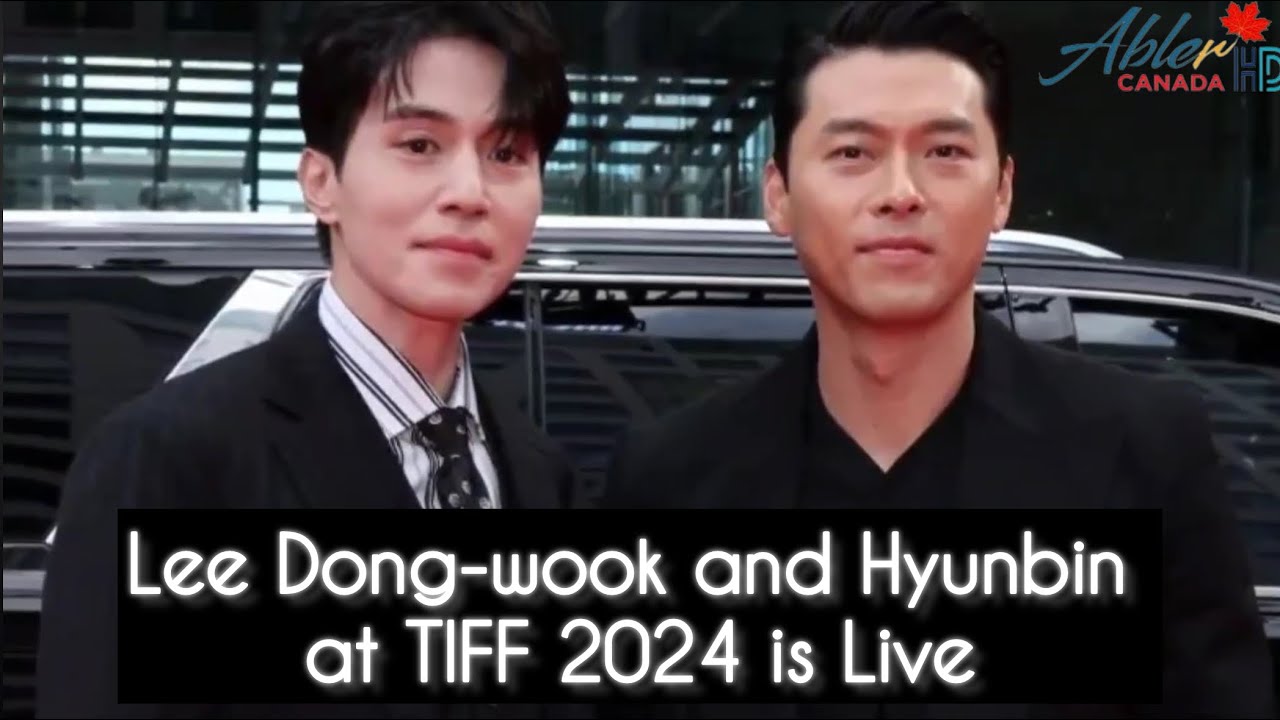 Lee Dong-wook and Hyun Bin at Toronto International Film Festival (TIFF 2024 is Live) #leedongwook