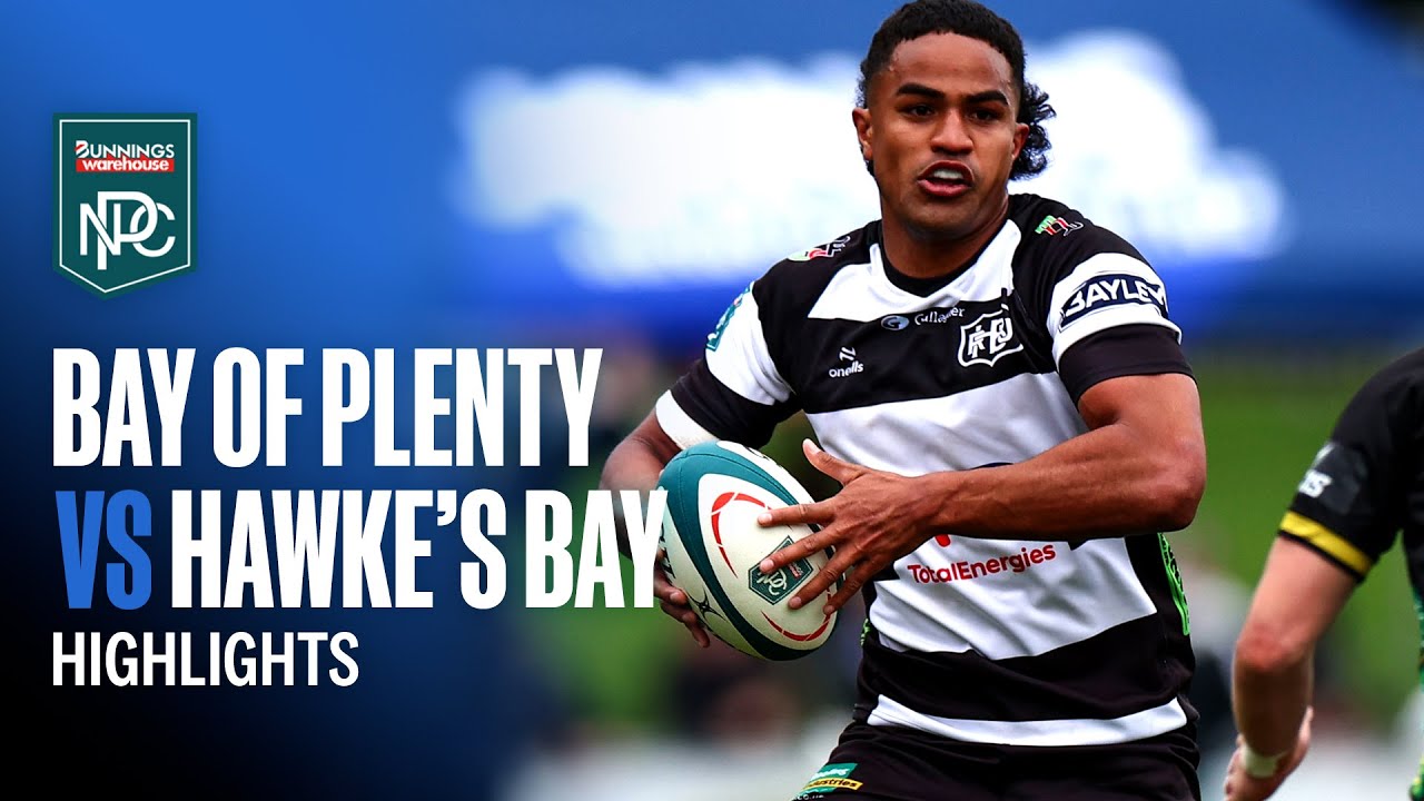 RD 7 HIGHLIGHTS | Bay of Plenty v Hawke's Bay (Bunnings NPC 2025)