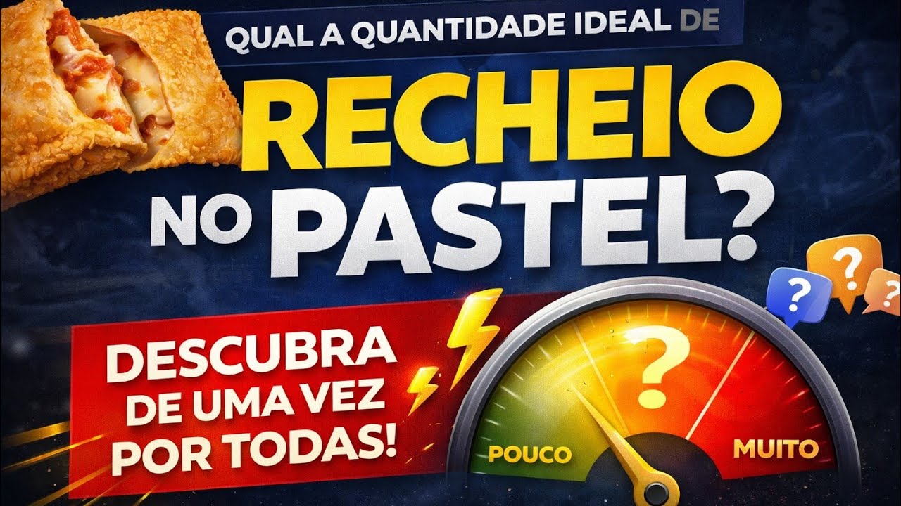Quanto de recheio coloco no pastel? Saiba agora!
