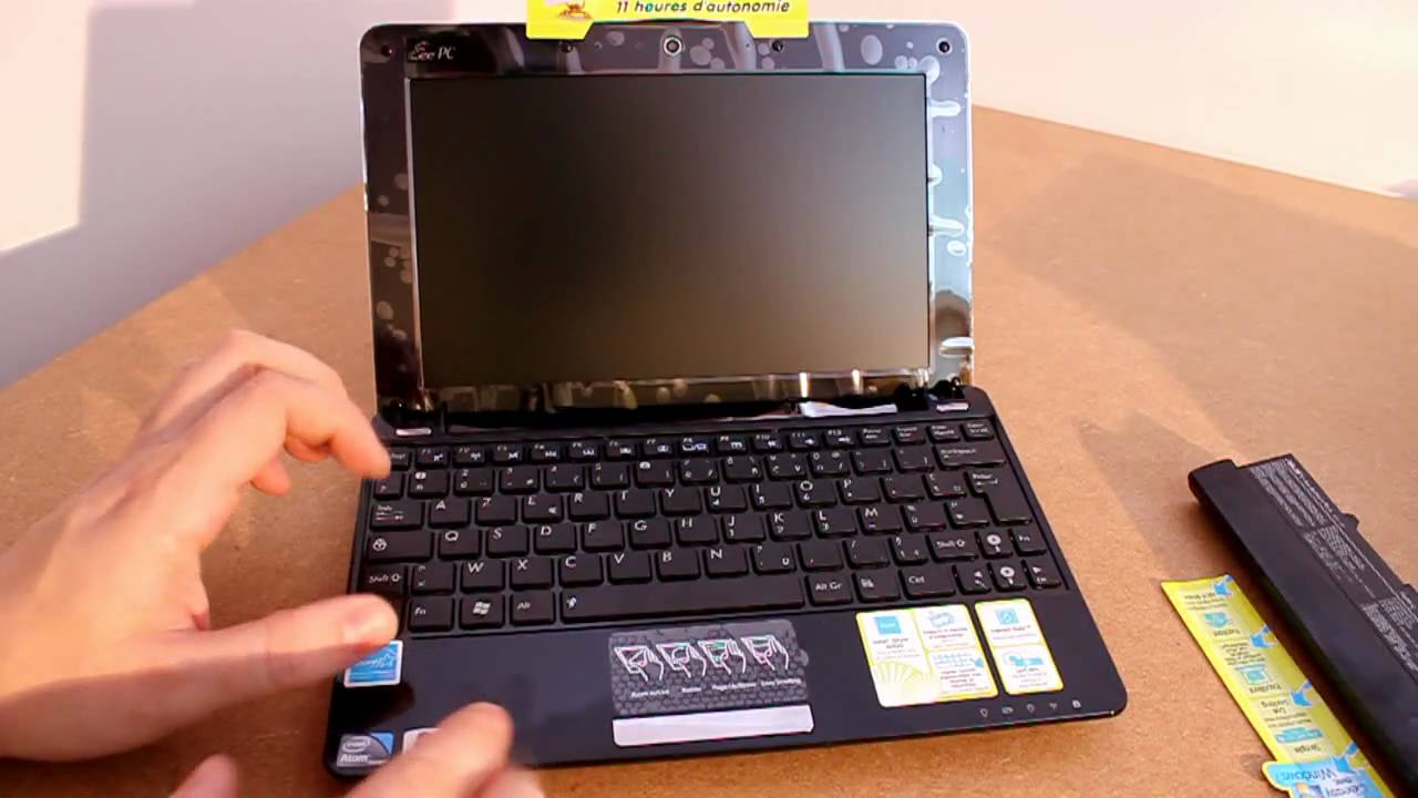 Asus EeePC 1005PE : Présentation.