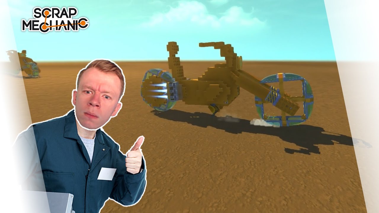 Scrap Mechanic Po Polsku #131 - Wielkie Rowery /Paveł || Plaga