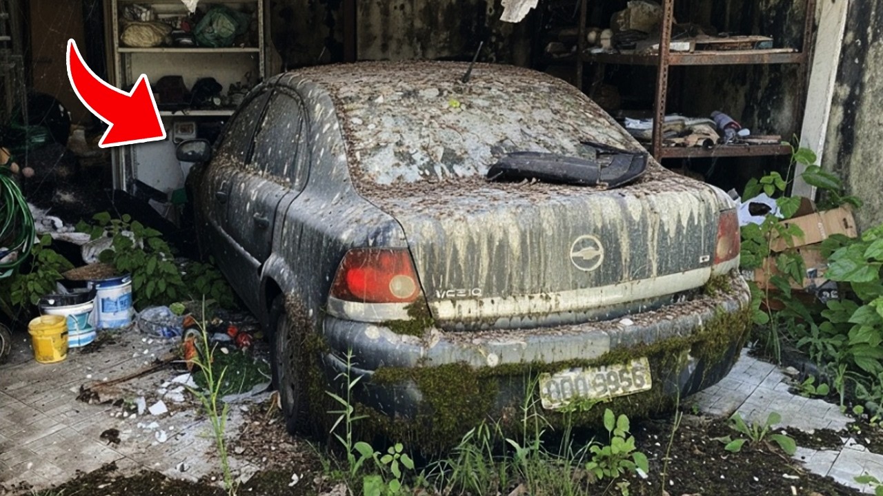 WHAT is THIS CHEVROLET? RARE ABANDONED CAR FULL of MOLD – RESTORED in ONE DAY! 🚗💨