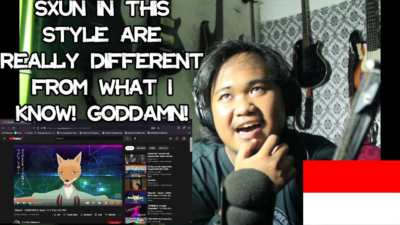 INDONESIAN METALHEADS REACTED TO【Sxun】「GOOD BYE ft. Sxun」キツネDJ / DJ FOX