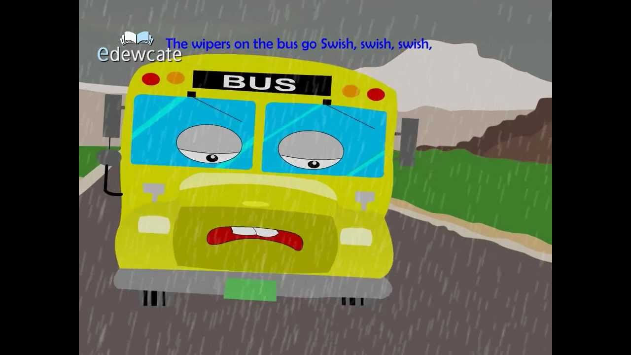 The Wheels on the Bus go Round and Round Song