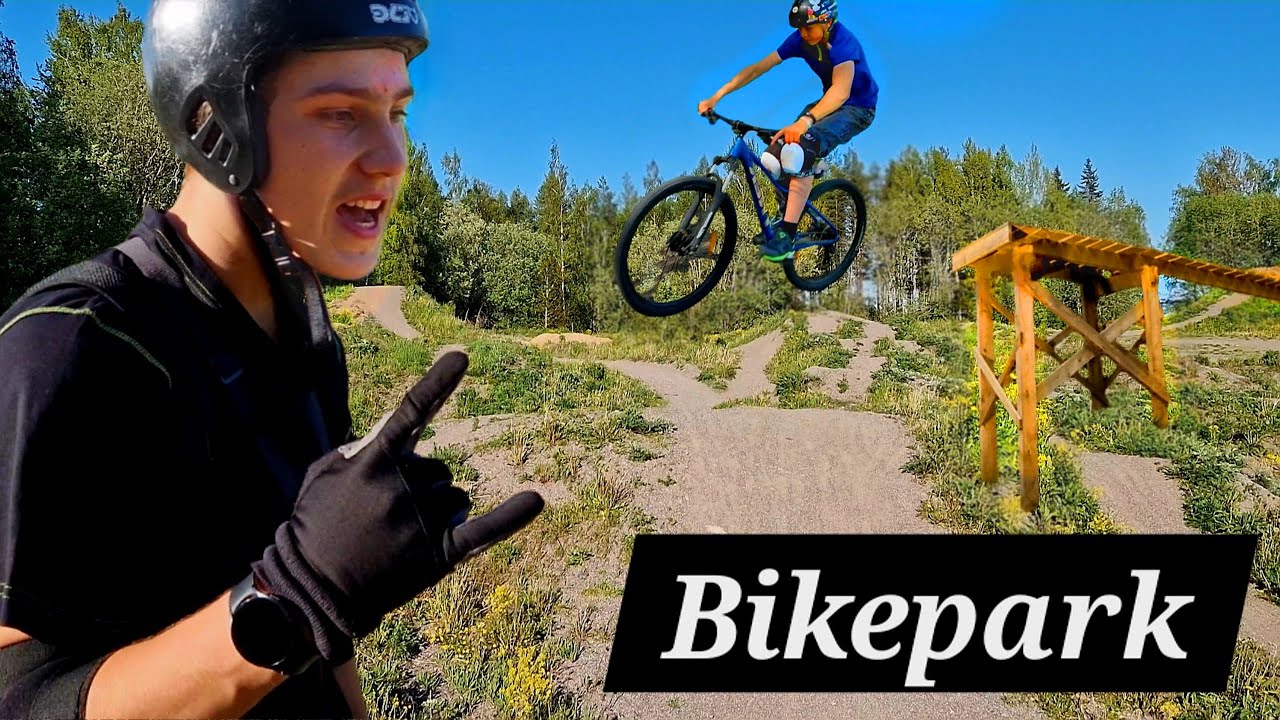Kävin kunnon BIKEPARKISSA!