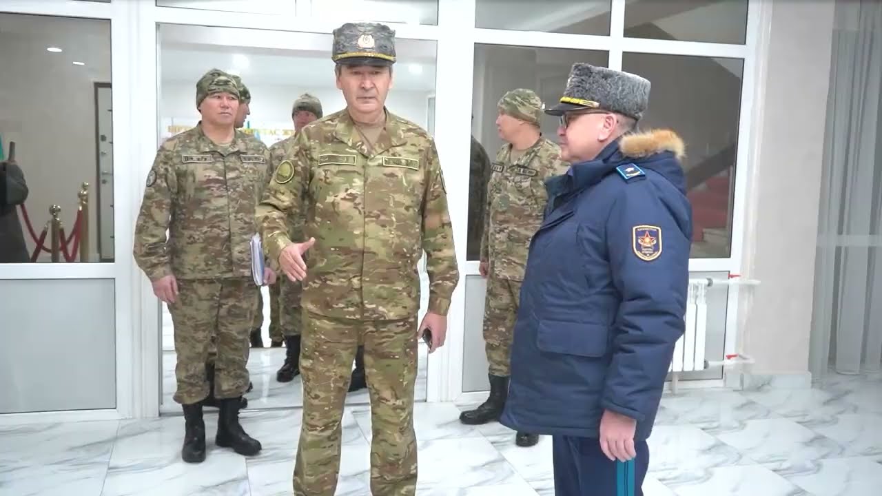 Қорғаныс министрінің орынбасары Алматы гарнизонының әскери нысандарын тексерді