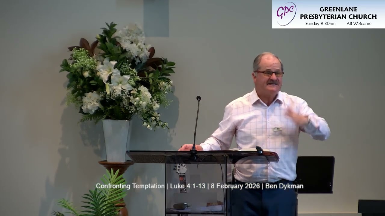 Confronting Temptation | Luke 4:1-13 | 8 February 2026 | Ben Dykman